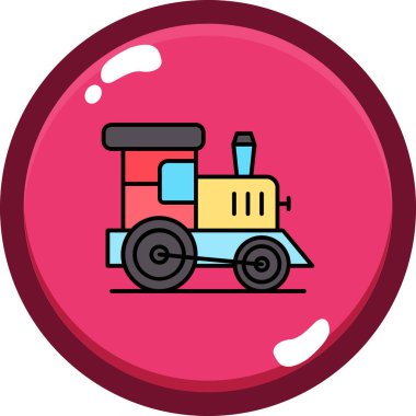 araba simgesi vektör illüstrasyonu