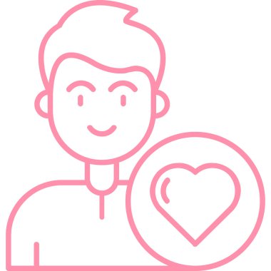 kalp aşkı erkek simgesi ana hatlarıyla