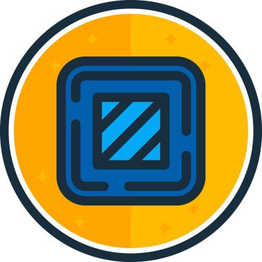 akıllı telefon simgesi vektör illüstrasyonu