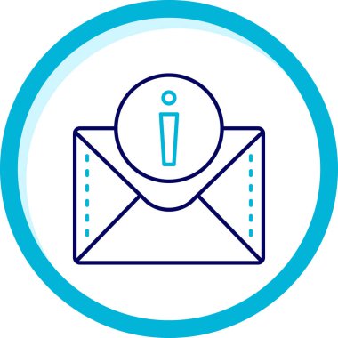 e- posta simgesi vektör illüstrasyonu