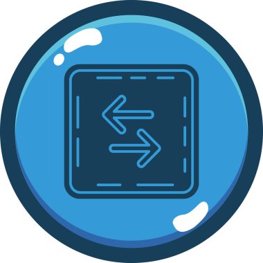 seo modern simgesinin vektör illüstrasyonu