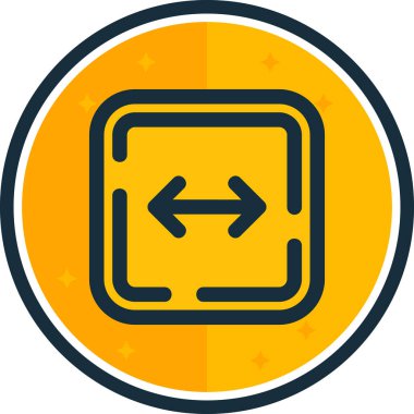 ok simgesi vektör illüstrasyonu