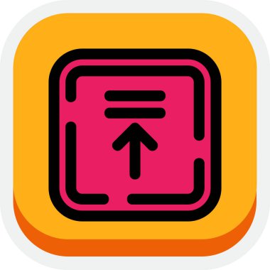 ok simgesi, vektör illüstrasyonu