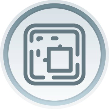 Seo simgesinin vektör illüstrasyonu