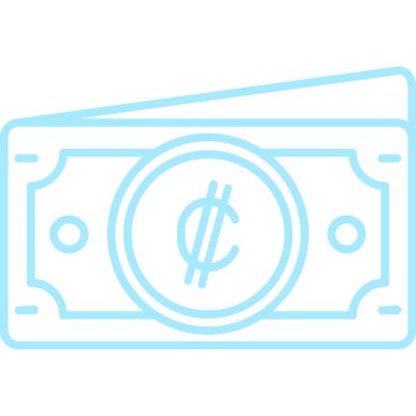 Dolar Para Vektörü Simgesi