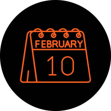 Takvim işareti simge vektör çizim