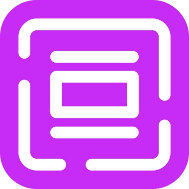 Bir b simgesinin vektör illüstrasyonu