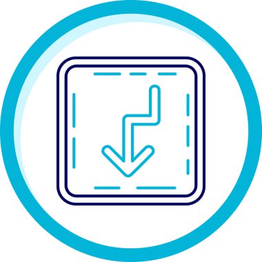 Oklar. Web simgesi basit illüstrasyon