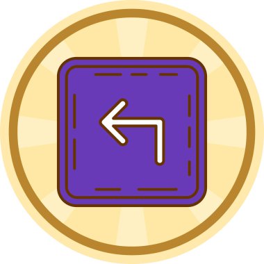 Para simgesi, vektör illüstrasyonu