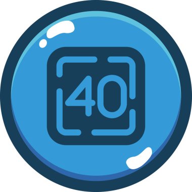 seo modern simgesinin vektör illüstrasyonu