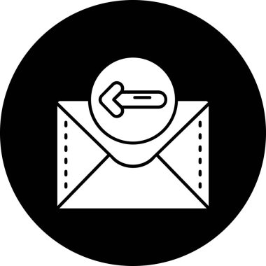 e-posta mektup simgesi ana hat biçiminde