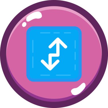 Oyun simgesi. Basit resimleme