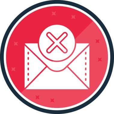 E- posta simgesi vektör illüstrasyonu