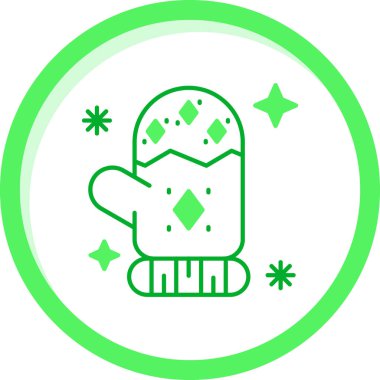 Yeşil çizgi sihirli şapka simgesi beyaz arkaplanda izole edildi. Sihir numarası. Gizemli eğlence konsepti. vektör illüstrasyonu