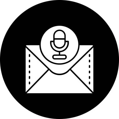 Mektup. Web simgesi basit illüstrasyon