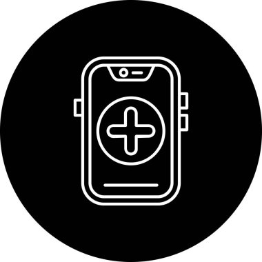 vektör mobil uygulama simgesi