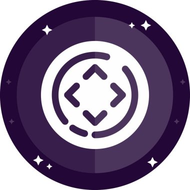 pusula simgesi modadan izole edilmiş arkaplan