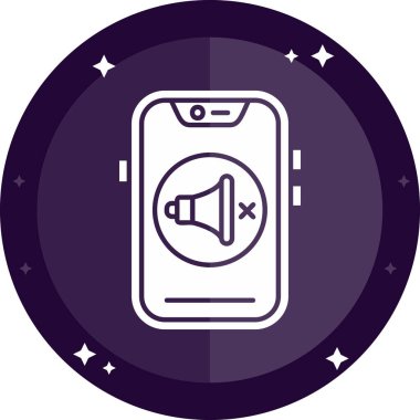 Modern b 'nin vektör illüstrasyonu telefon simgesinden yoksun