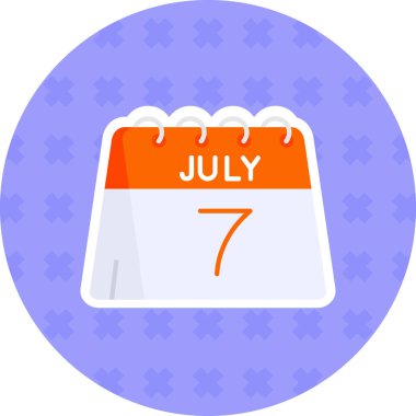 Gündüz 9 Temmuz - Takvim simgesi