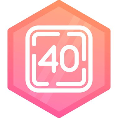 Altıgen şekilli altıgen simgesi