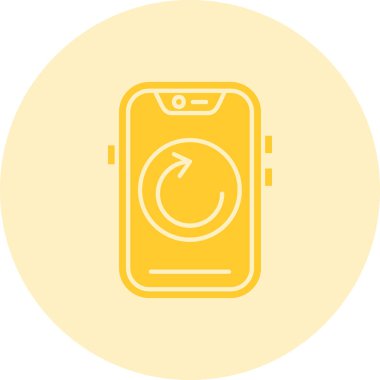 cep telefonu vektör simgesi