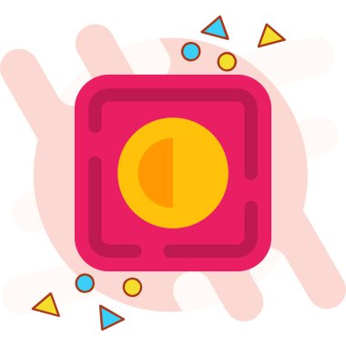 oyun simgesi vektör çizimi