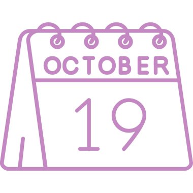 takvim satırı ve doldurma biçimi simgesi