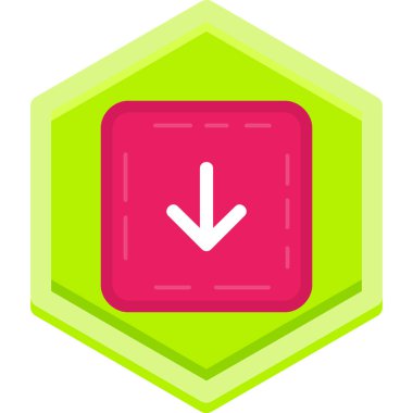 ok simgesi vektör illüstrasyonu