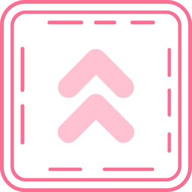 Tek bir simgenin vektör illüstrasyonu