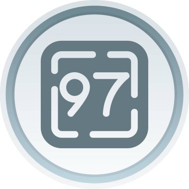 Modern b 'nin vektör illüstrasyonu eksik simgesi