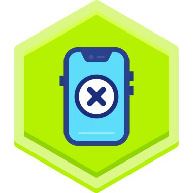 akıllı telefon simgesi vektör illüstrasyonu