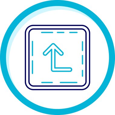 ok simgesi vektör illüstrasyonu