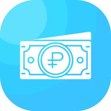 Bozuk para dolar vektör simgesi