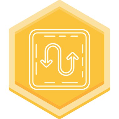 Modern simgenin vektör illüstrasyonu