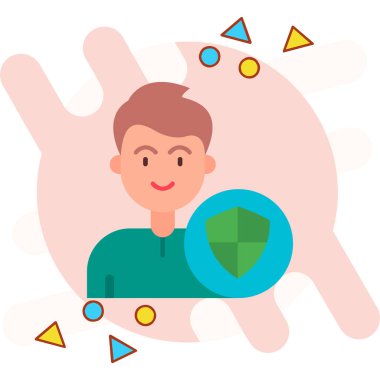 Sosyal medya simgesi vektör illüstrasyon tasarımına sahip insanlar