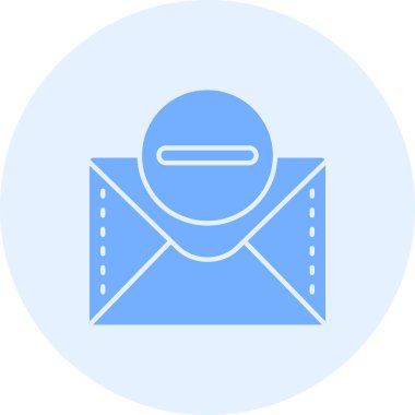 e-posta zarfı simgesi ana hatlarıyla doldurulmuş