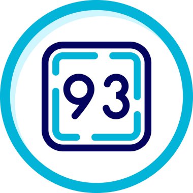 Modern b simgesinin vektör illüstrasyonu