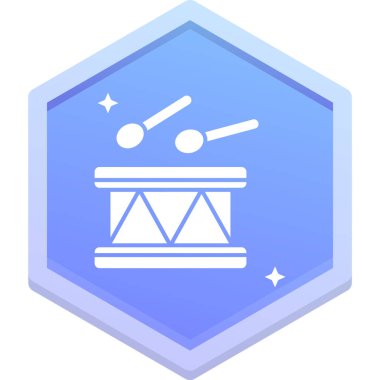 Modern yiyecek ikonunun vektör çizimi