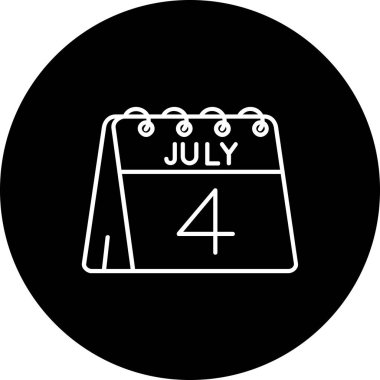 tasarım için vektör takvimi simgesi