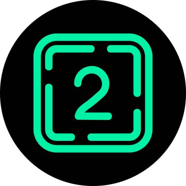 2 - 2 - 2 - 2 - 2 - Yeni yıl simgesi