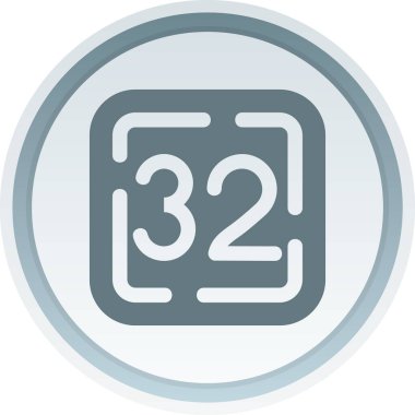 24 saatlik bir ikon. Web tasarımı için 24 saatlik vektör simgesinin basit çizimi