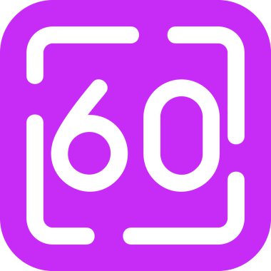 8 numaralı simge vektör illüstrasyonu