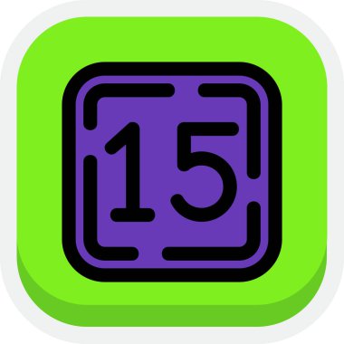 yeşil numara 41 simgesi