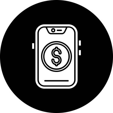 para vektör çizgisi simgesi