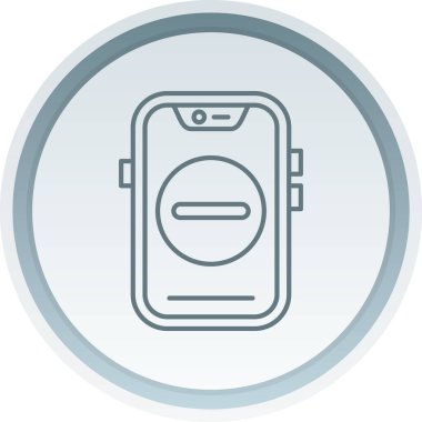 Vektör telefon simgesi illüstrasyonu