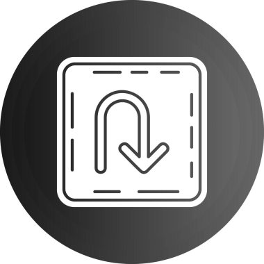 Modern simgenin vektör illüstrasyonu