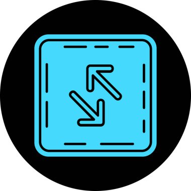 ok simgesi vektör illüstrasyonu