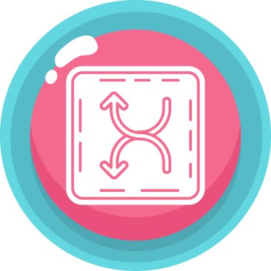 ok yönü simgesi doldurulmuş özet biçimi