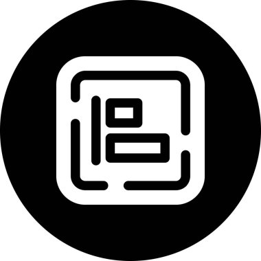 Seo simgesinin vektör illüstrasyonu