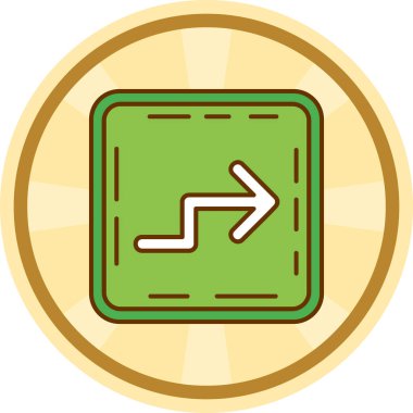 Modern b 'nin vektör illüstrasyonu eksik simgesi